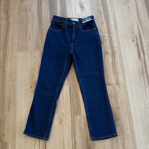 Abercrombie & Fitch Dark Blue Straight Leg Jeans